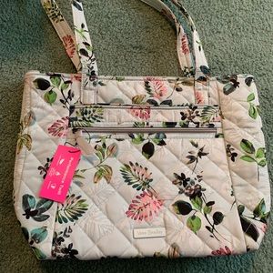 Vera Bradley Small Vera Tote Stillwater Blooms